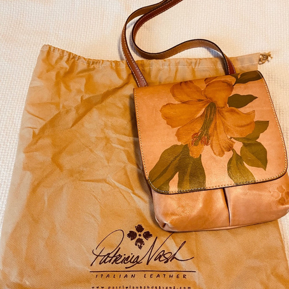 Patricia Nash Italian Leather Crossbody